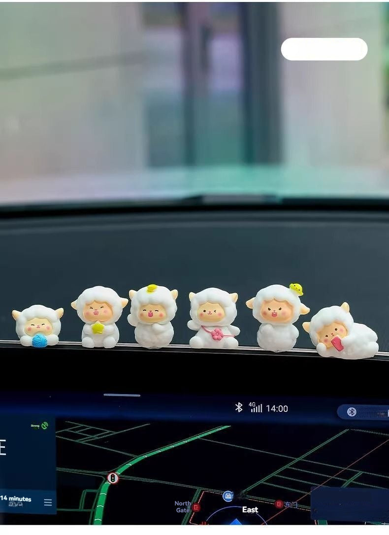 Car screen decoration, car interior decoration