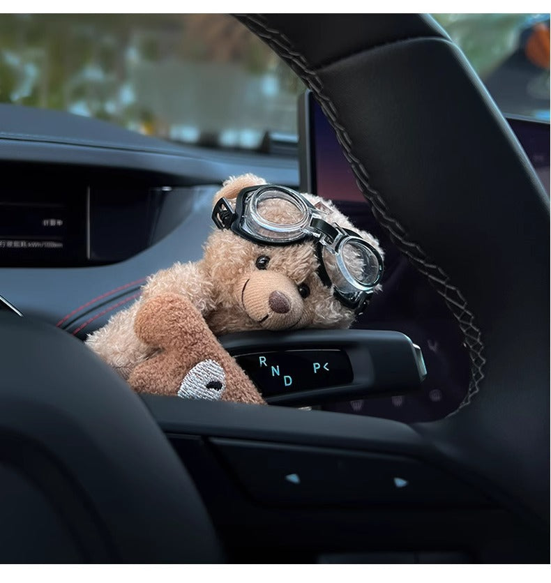 Car windshield wipers, decorative turn signal dolls, cute teddy bears, car accessories