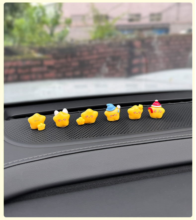 Magical Little Star Family 6-pack [Comes with No Trace Glue]