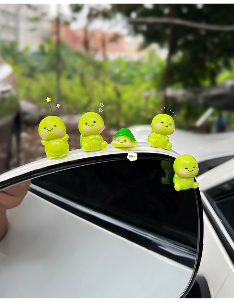 Turtle ornament -5 pieces [with free adhesive]