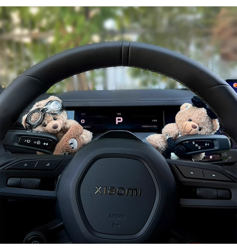 Car windshield wipers, decorative turn signal dolls, cute teddy bears, car accessories
