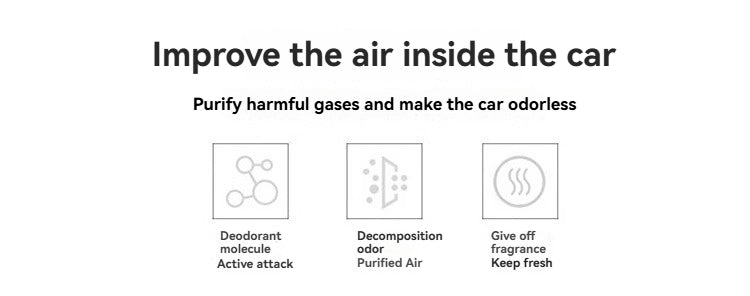 Air outlet potted plant - five piece set