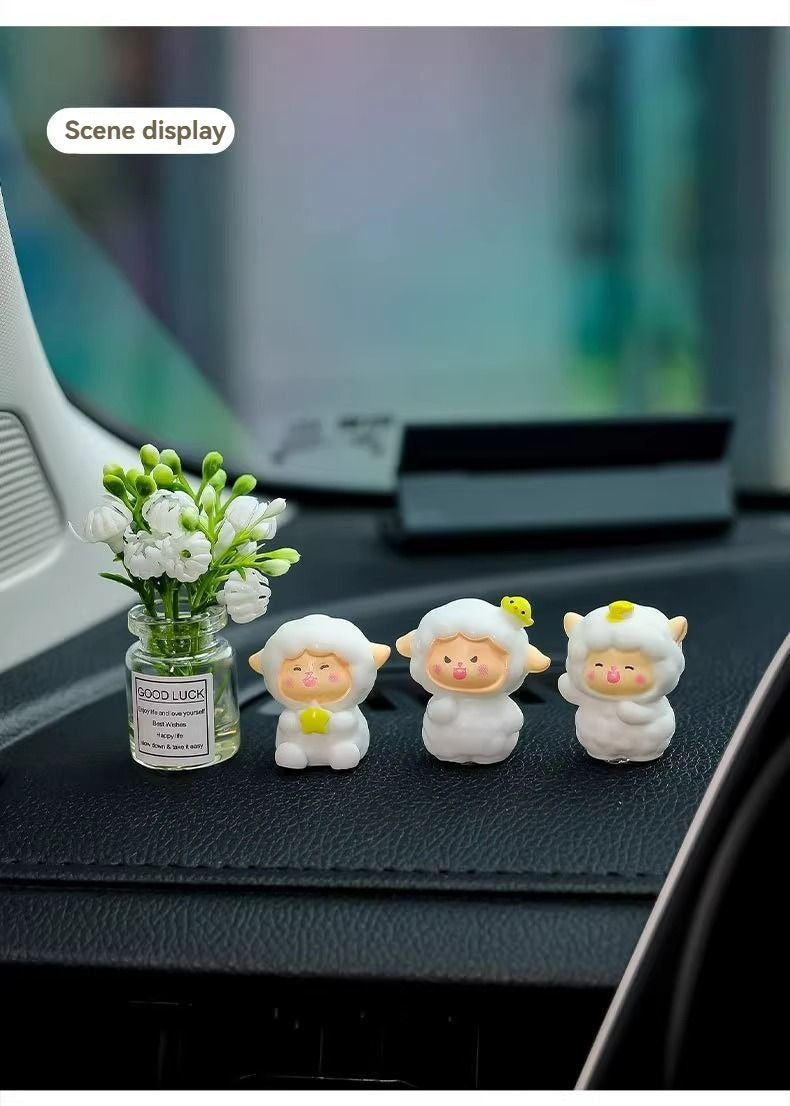 Car screen decoration, car interior decoration