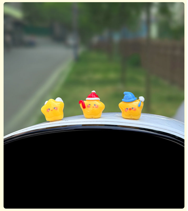 Magical Little Star Family 6-pack [Comes with No Trace Glue]