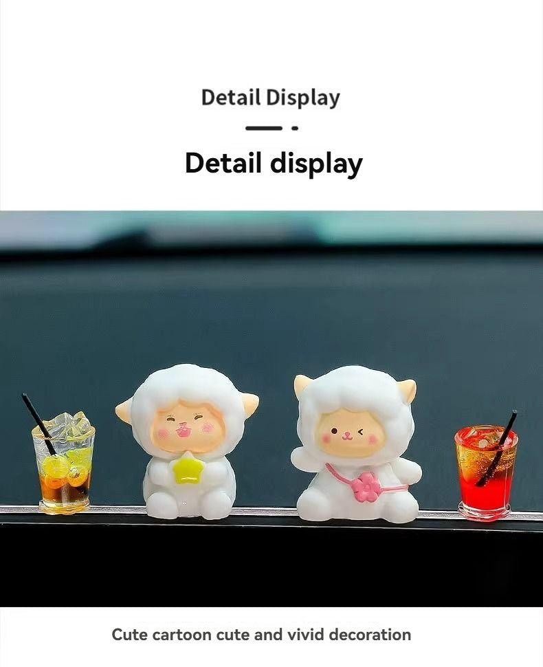 Car screen decoration, car interior decoration