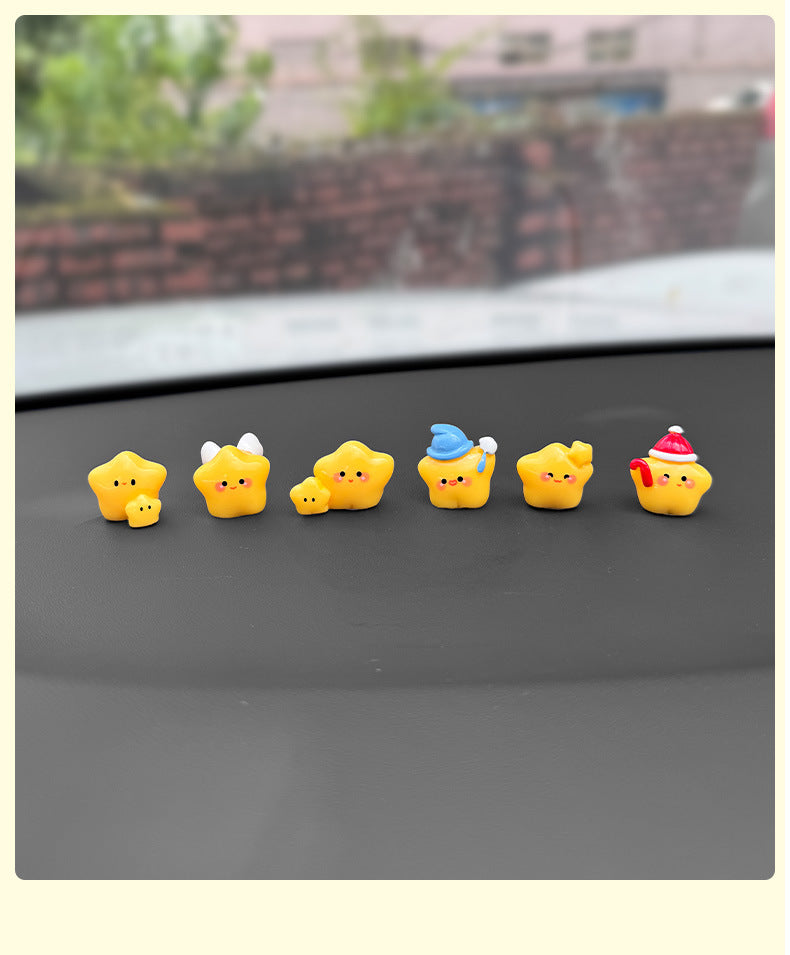 Magical Little Star Family 6-pack [Comes with No Trace Glue]