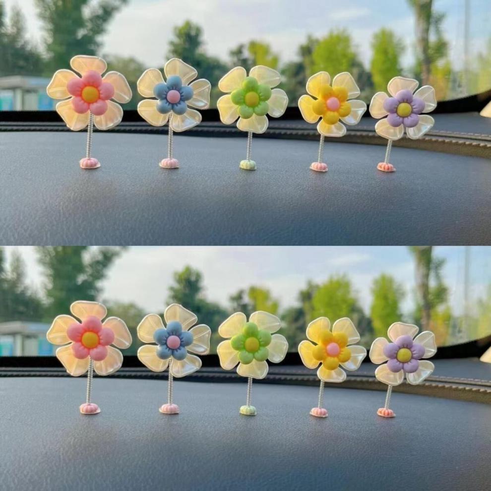 Swinging Fresh Flowers 【 Set of 5 】