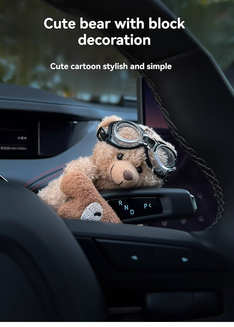 Car windshield wipers, decorative turn signal dolls, cute teddy bears, car accessories