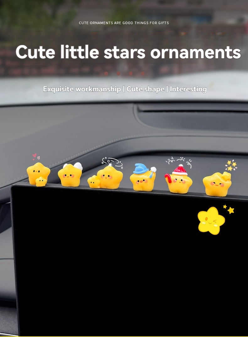 Magical Little Star Family 6-pack [Comes with No Trace Glue]