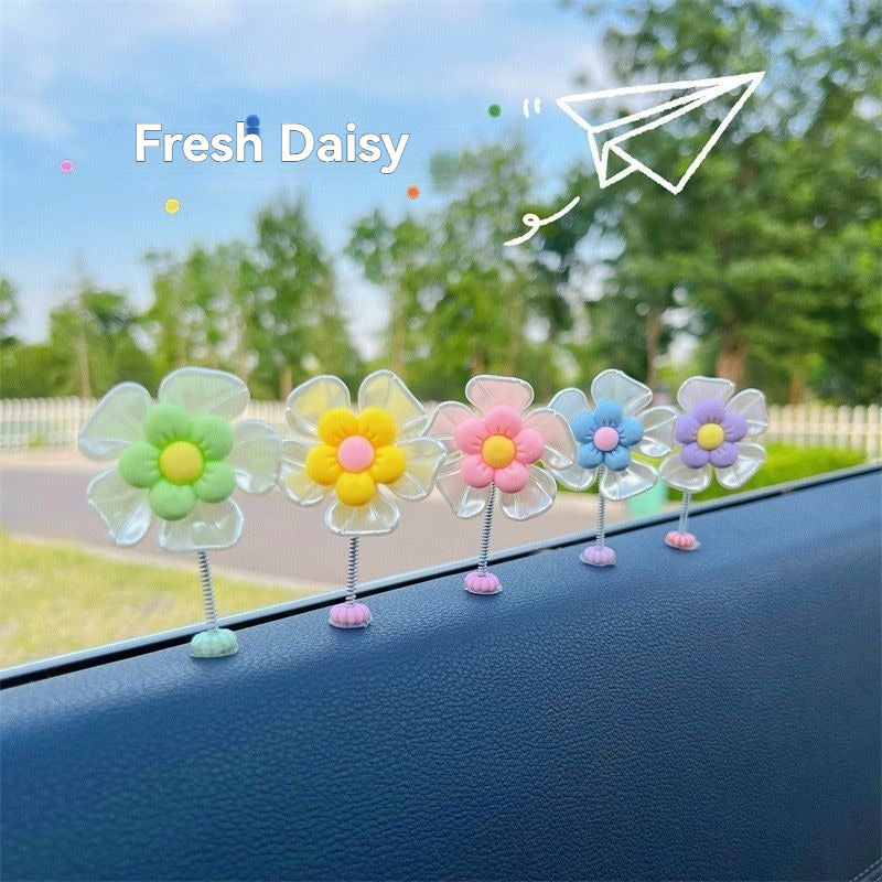 Swinging Fresh Flowers 【 Set of 5 】