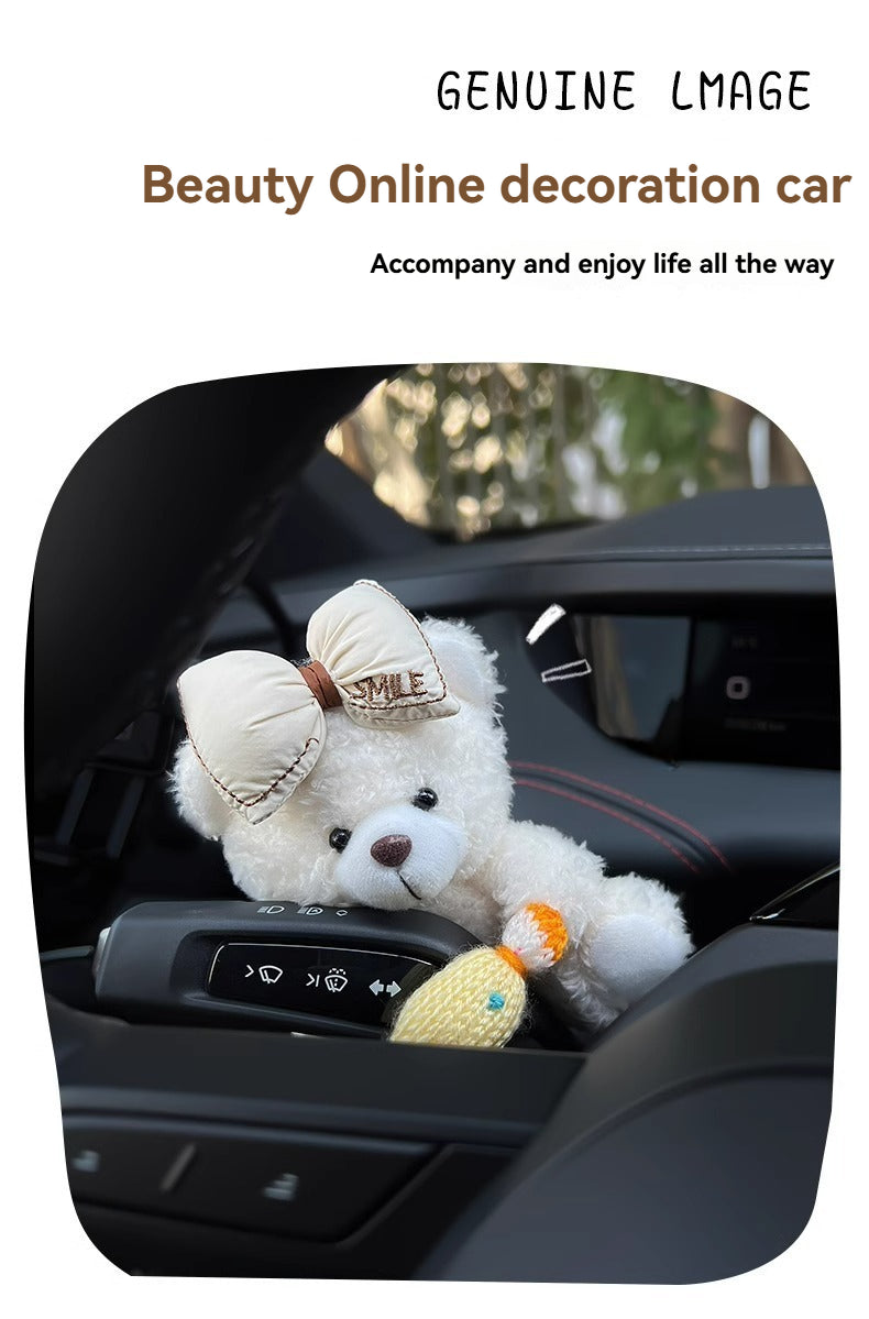 Car windshield wipers, decorative turn signal dolls, cute teddy bears, car accessories