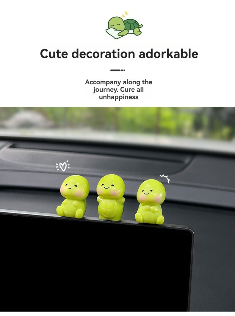 Turtle ornament -5 pieces [with free adhesive]