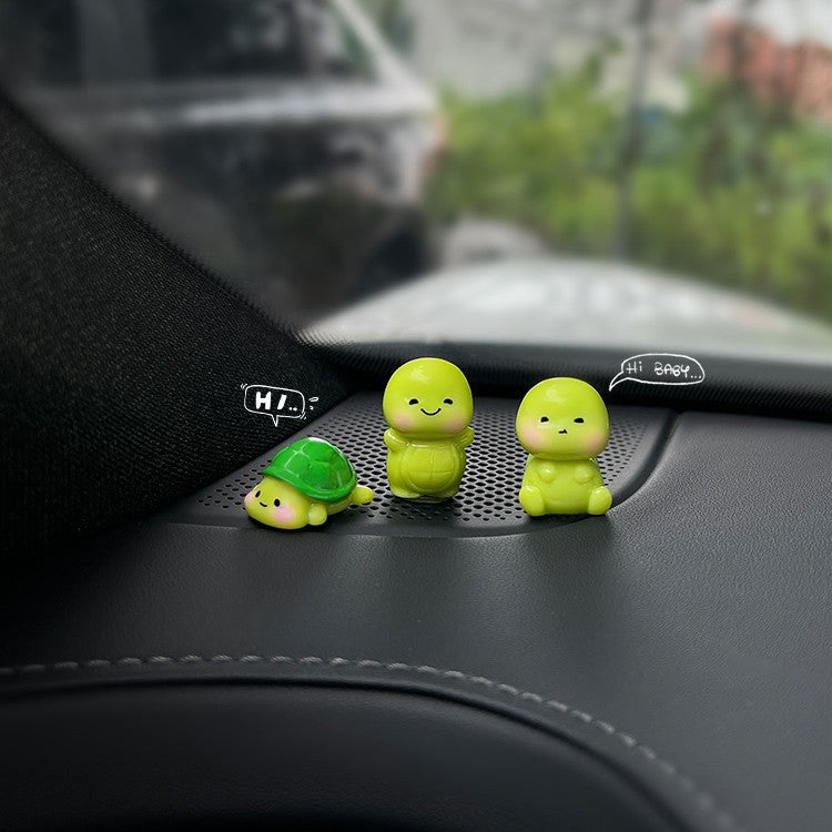 Turtle ornament -5 pieces [with free adhesive]