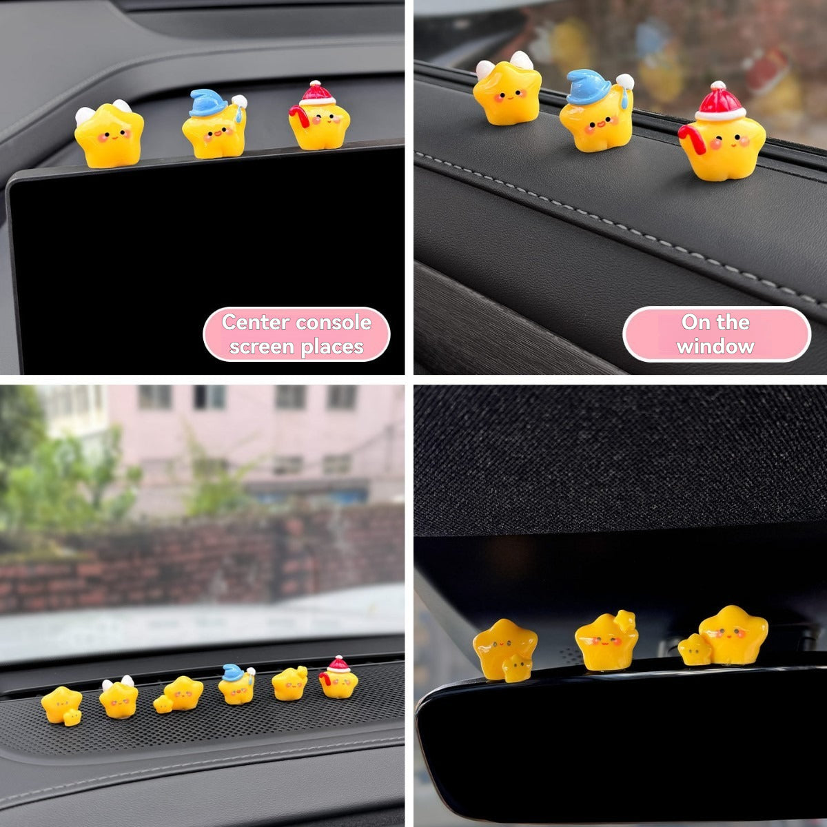 Magical Little Star Family 6-pack [Comes with No Trace Glue]