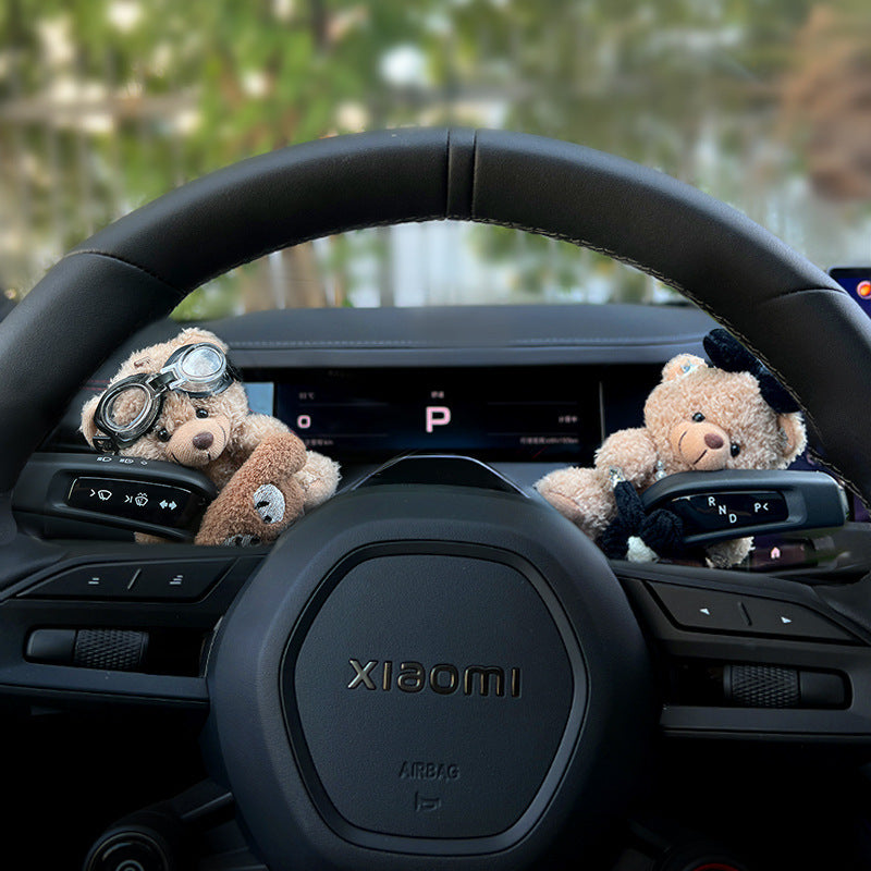 Car windshield wipers, decorative turn signal dolls, cute teddy bears, car accessories