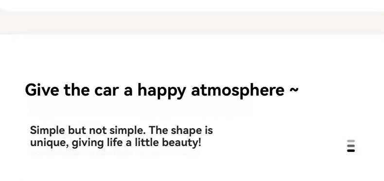 Car screen decoration, car interior decoration