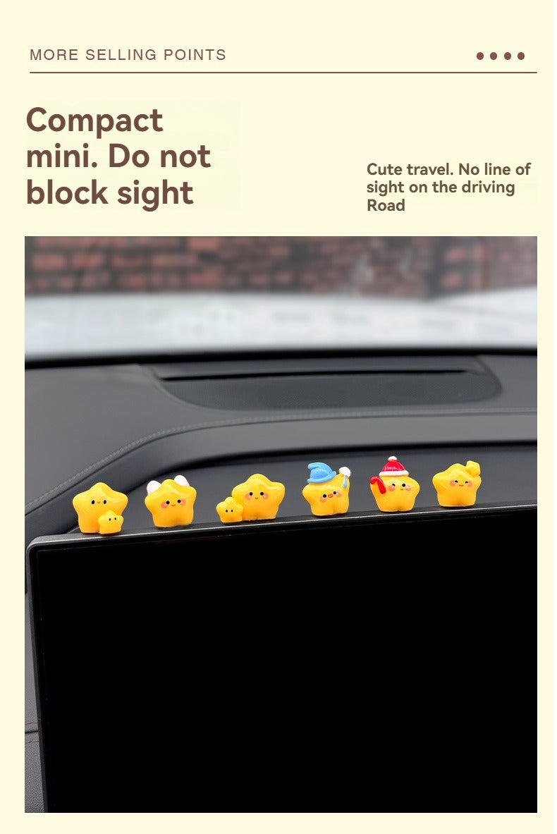 Magical Little Star Family 6-pack [Comes with No Trace Glue]