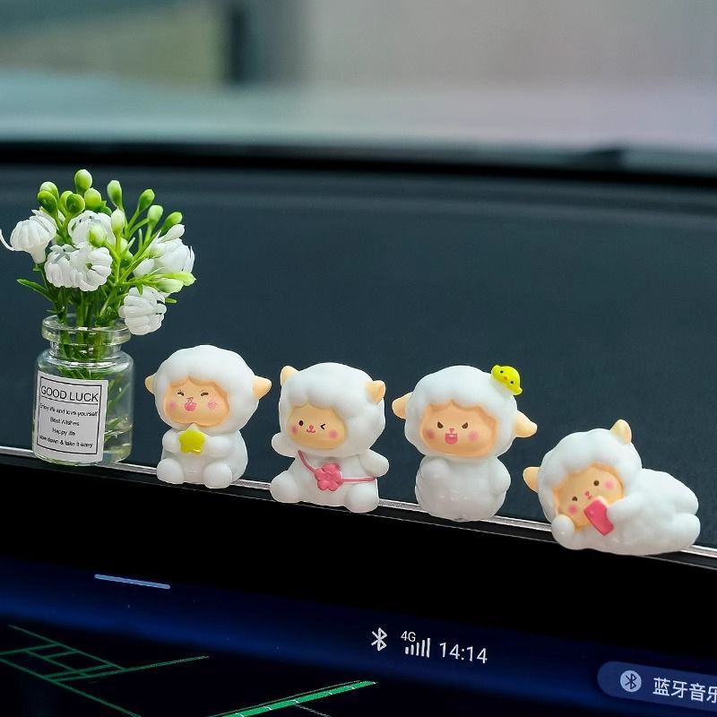 Car screen decoration, car interior decoration