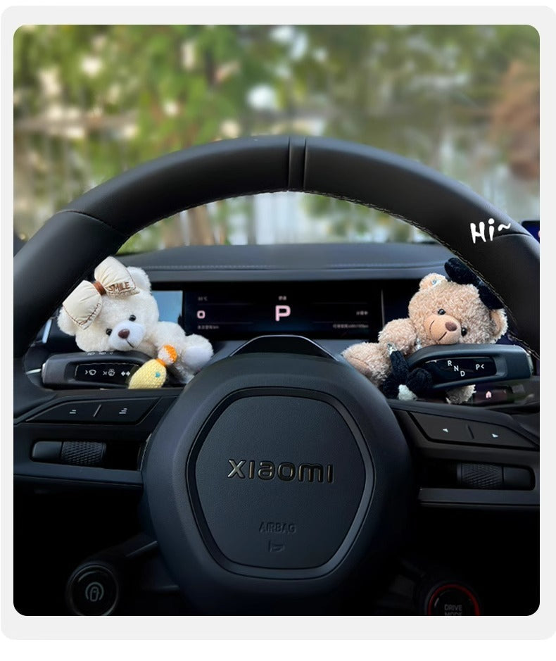 Car windshield wipers, decorative turn signal dolls, cute teddy bears, car accessories
