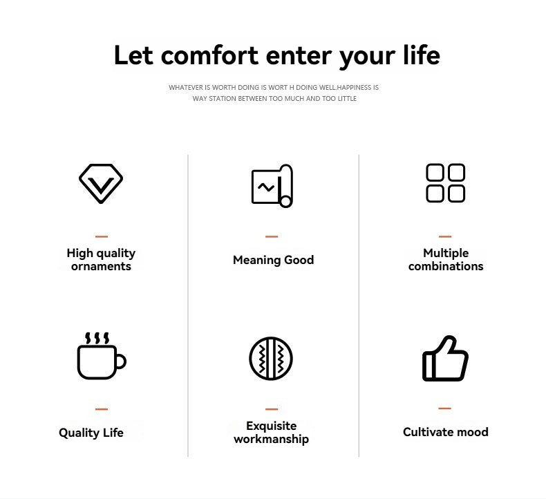 Swan feather cushion