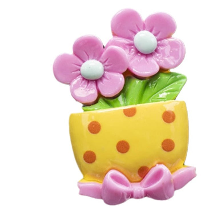 Air outlet potted plant - five piece set