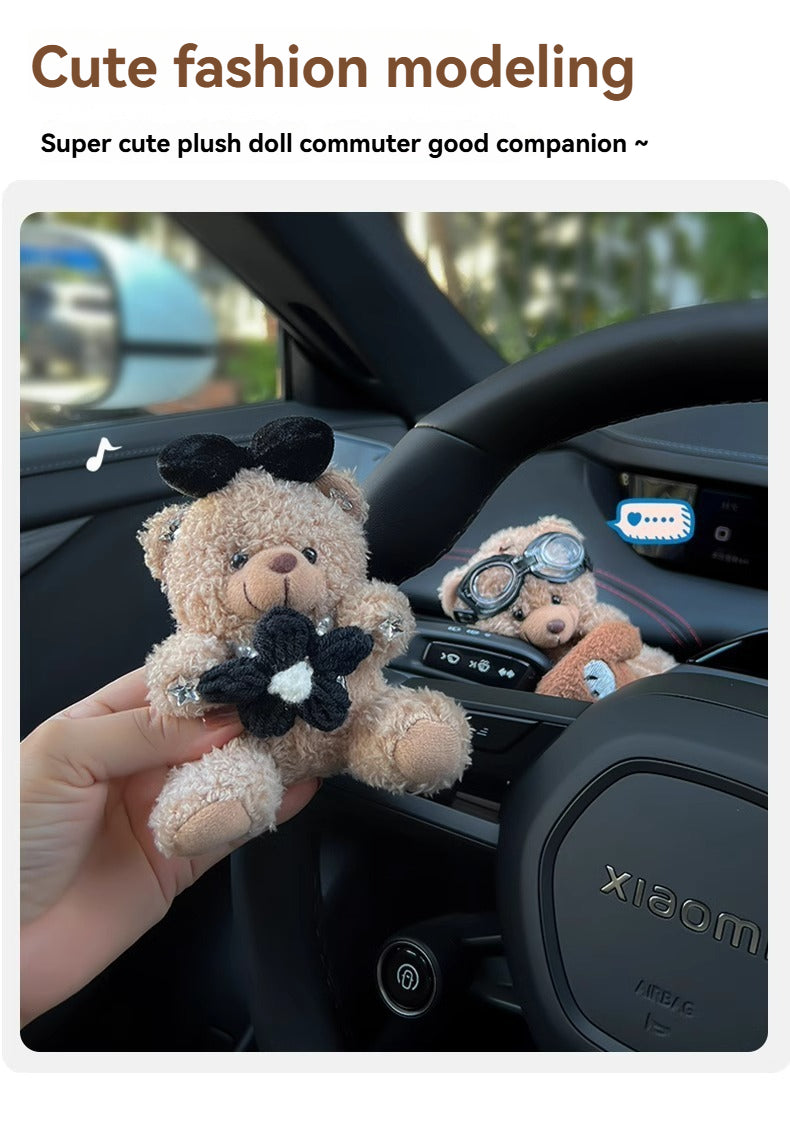Car windshield wipers, decorative turn signal dolls, cute teddy bears, car accessories