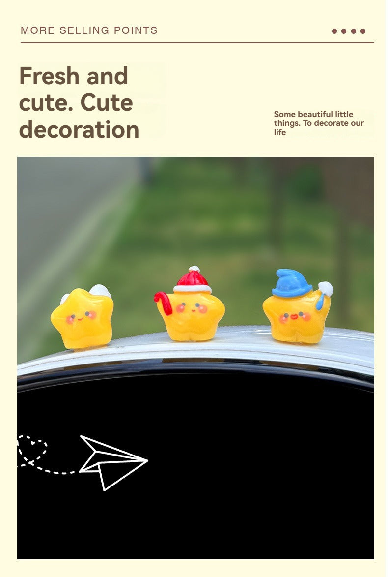 Magical Little Star Family 6-pack [Comes with No Trace Glue]