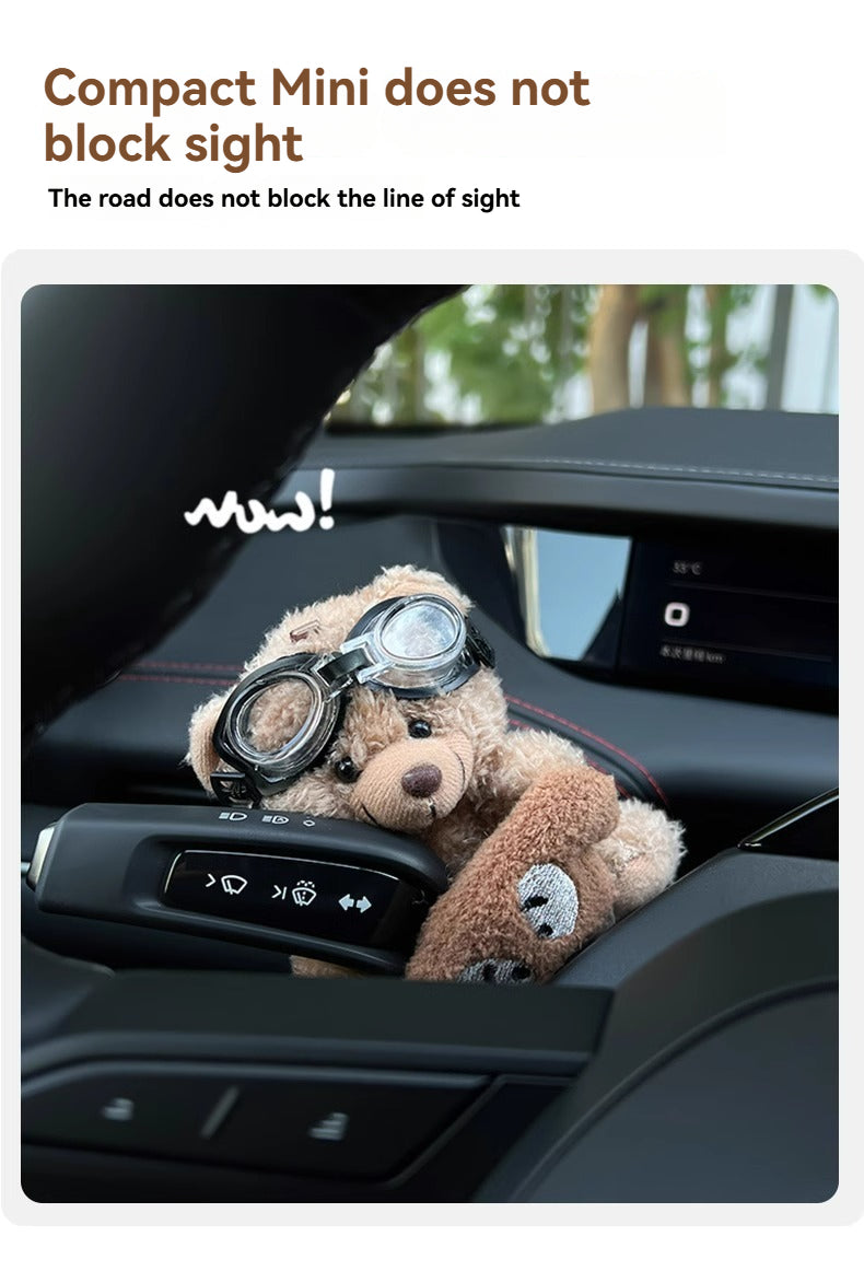 Car windshield wipers, decorative turn signal dolls, cute teddy bears, car accessories