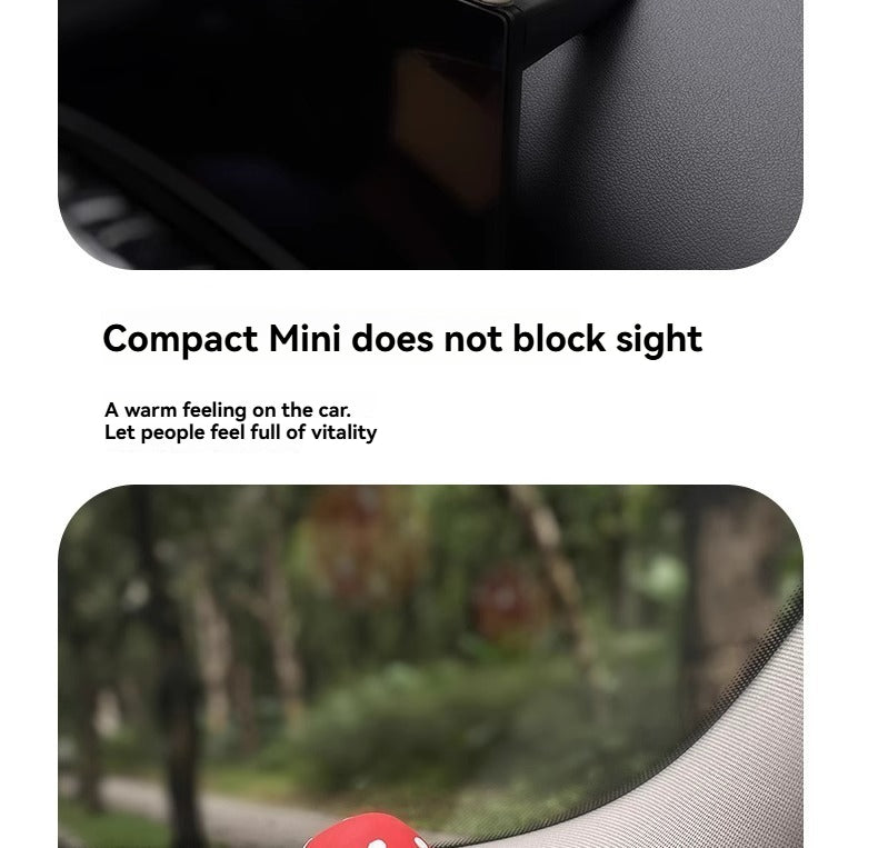 Red mushrooms, one big and one small