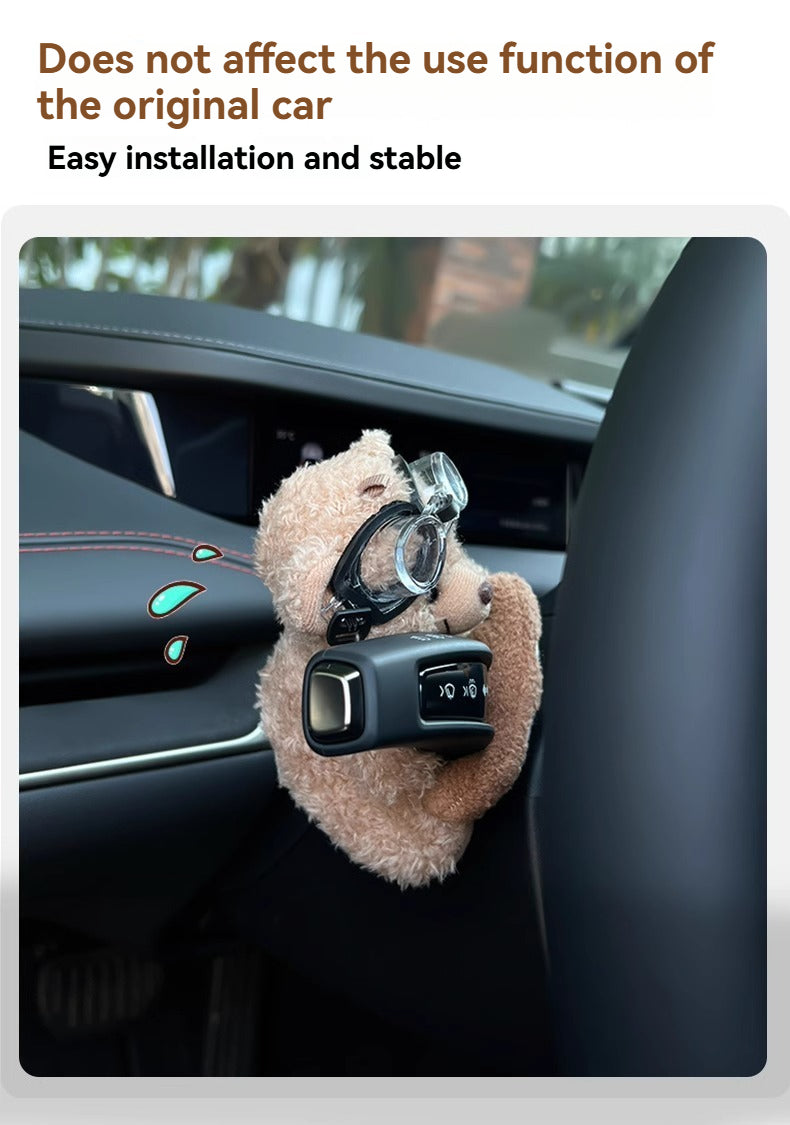 Car windshield wipers, decorative turn signal dolls, cute teddy bears, car accessories